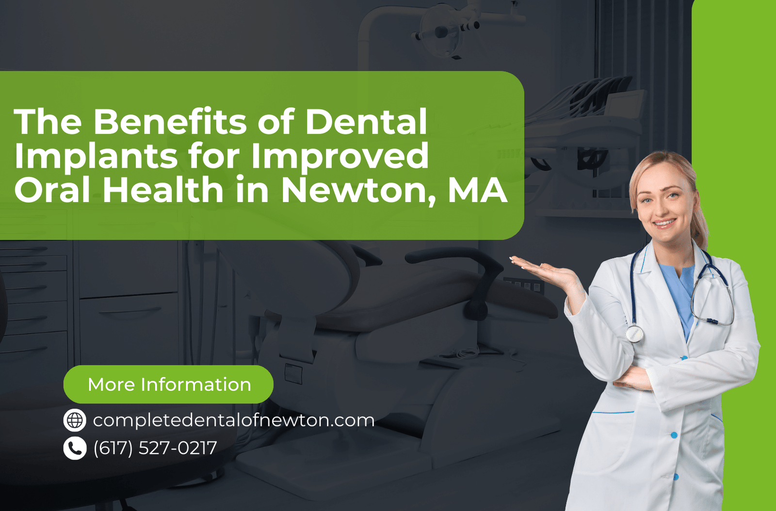The Benefits of Dental Implants for Improved Oral Health in Newton, MA