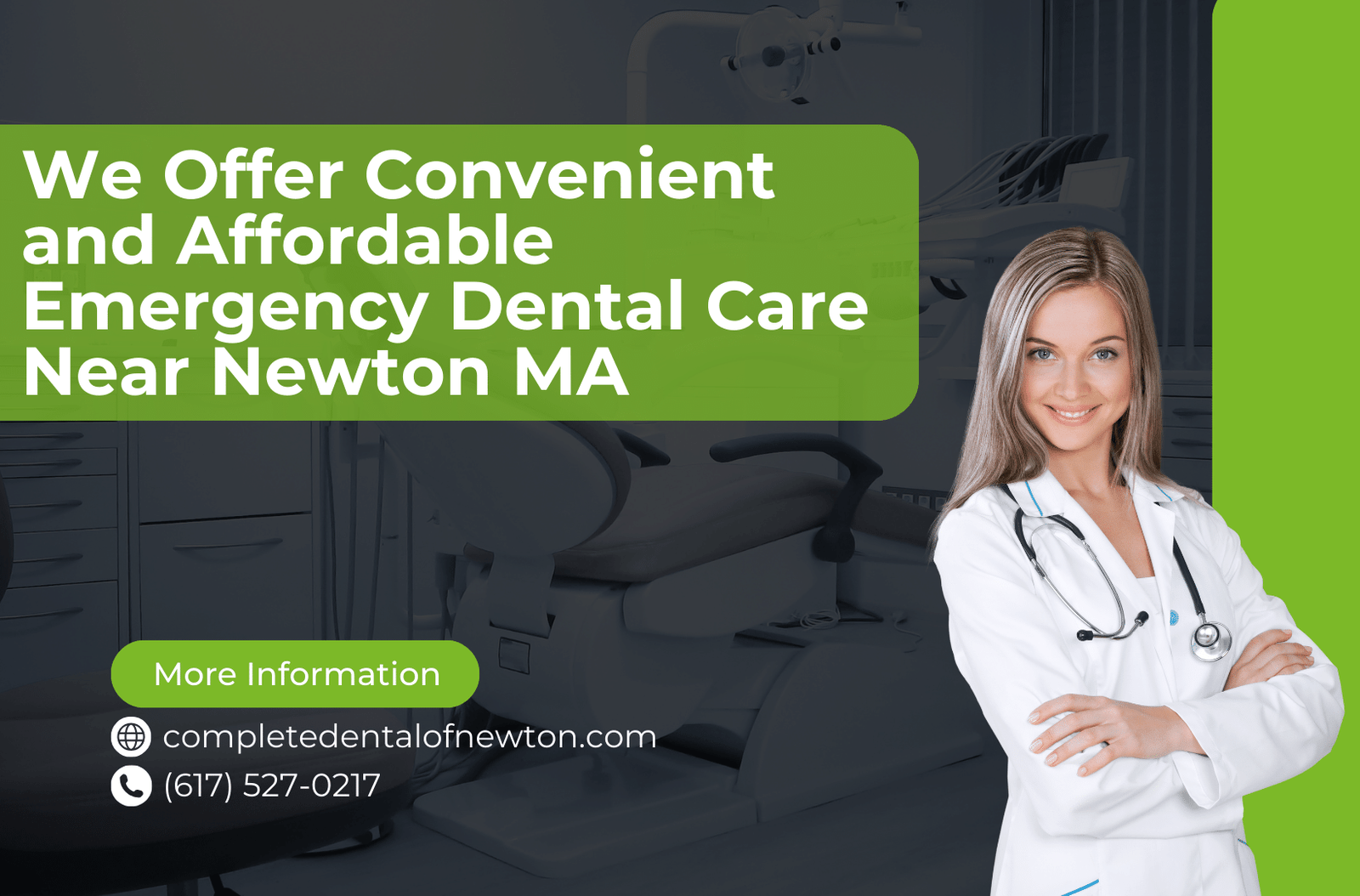 We Offer Convenient and Affordable Emergency Dental Care Near Newton MA